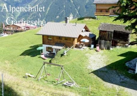 Alpenchalet Garfrescha Villa Sankt Gallenkirch Esterno foto